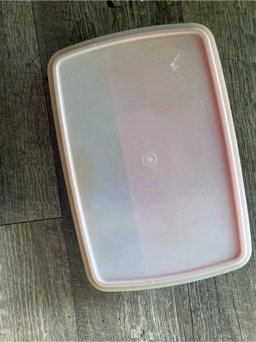 Vintage Tupperware TupperCraft Container Craft Box Tackle Organizer Red Snackle